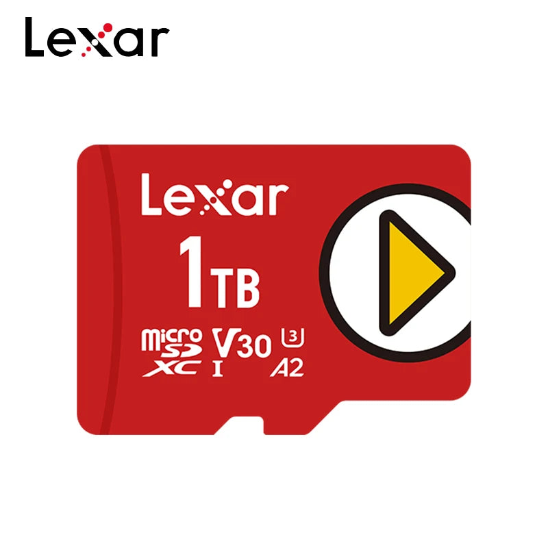 Lexar-Cartão Micro SD para Nintendo Switch, Jogo Original, Micro SDXC, Cartão TF, 128GB, A1, V10, 256GB, 512GB, V30, A2, 1TB