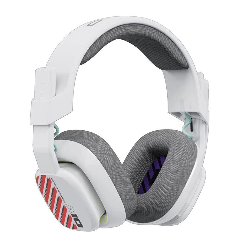 Logitech-Astro A10 Gaming Headset com microfone, fone de ouvido com fio leve, fones de ouvido Over-Ear, original, Gen 2, PS Switch, PC
