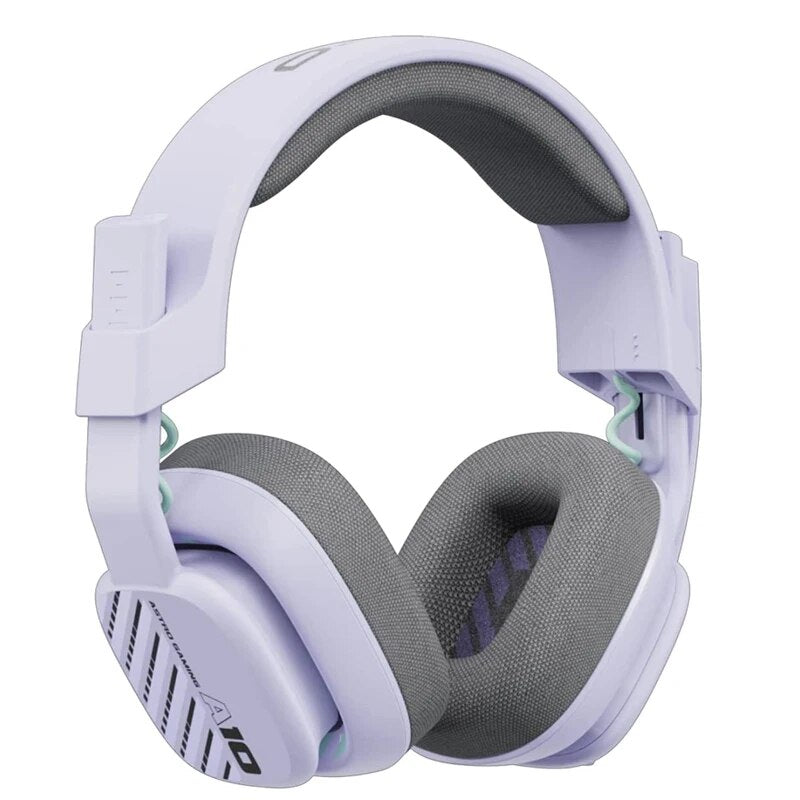 Logitech-Astro A10 Gaming Headset com microfone, fone de ouvido com fio leve, fones de ouvido Over-Ear, original, Gen 2, PS Switch, PC