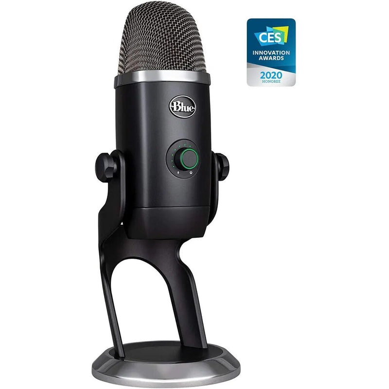 Logitech Blue Yeti X USB Microfone Usado Sencond-hand Live Gaming Medição de Condensador Profissional Com World of Warcraft Edition