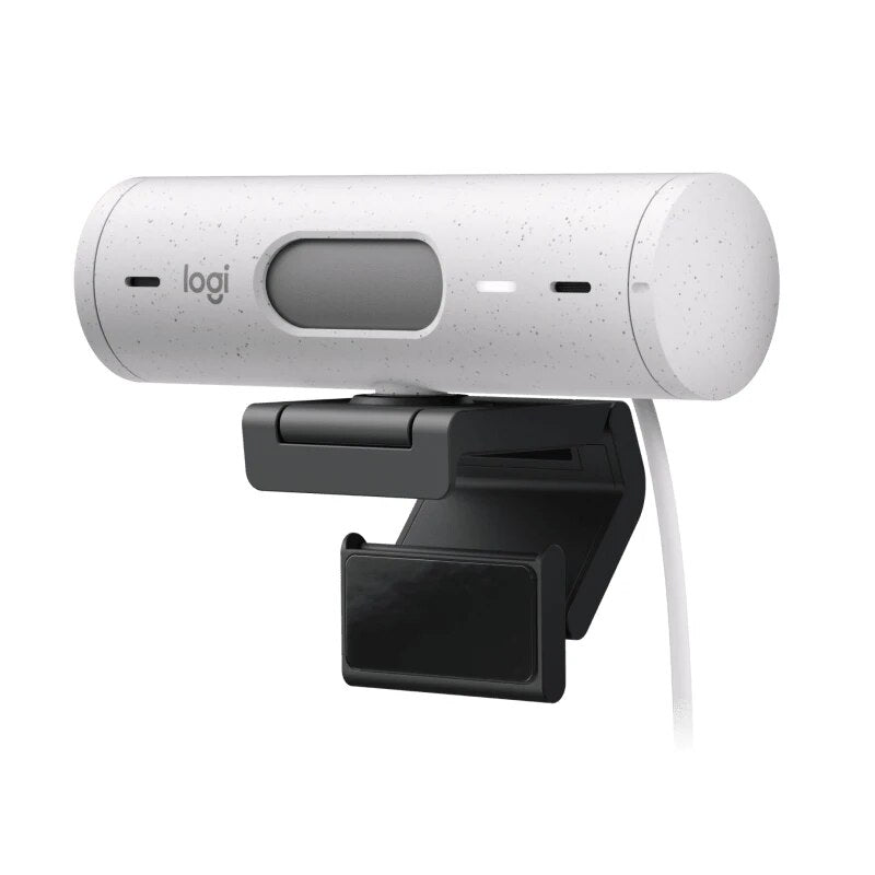 Logitech-Brio 500 Webcam Correção de luz Full HD Cam, Rightlight 4, Modo de Show de Framing Automático, 1080p, Estreia Mundial