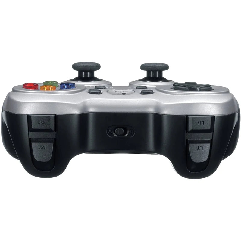 Logitech-F710 Gamepad sem fio, 2.4 GHz, controlador USB NanoReceiver, feedback de vibração dupla, 4 Switch, D-Pad