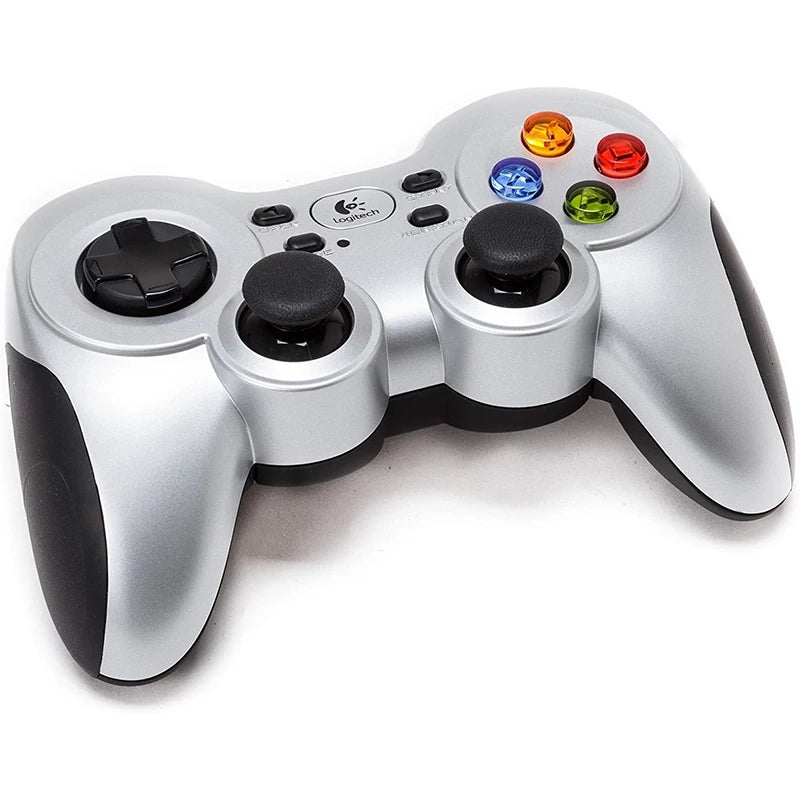 Logitech-F710 Gamepad sem fio, 2.4 GHz, controlador USB NanoReceiver, feedback de vibração dupla, 4 Switch, D-Pad