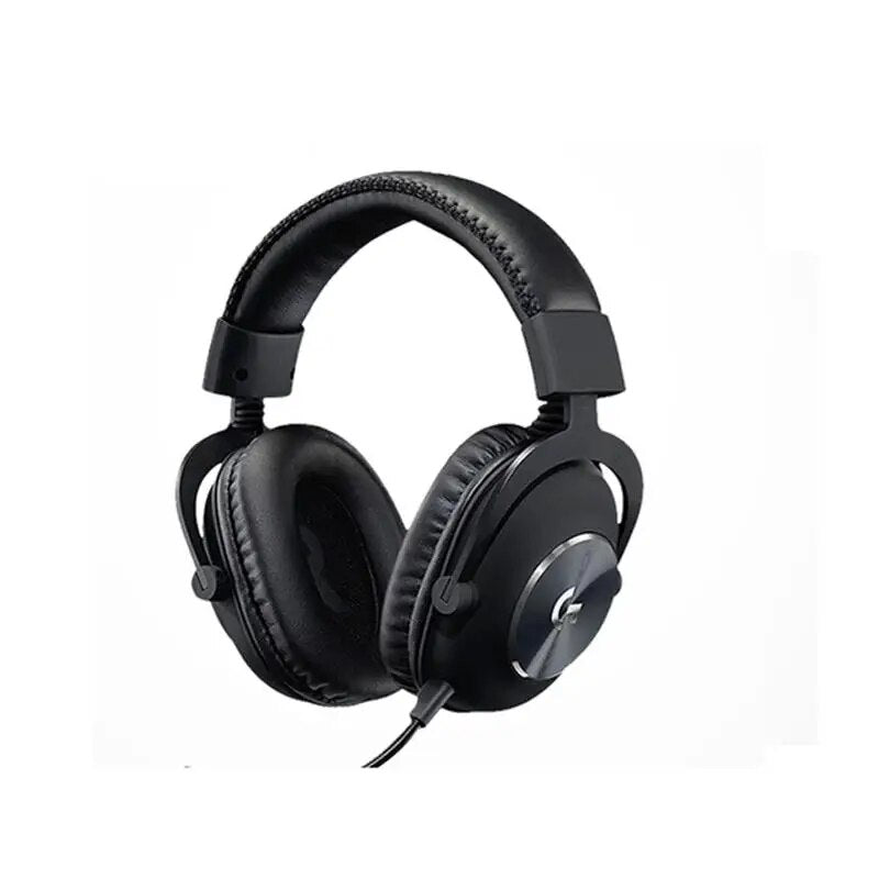 Logitech G PRO X Wire Gaming Headset Com Microfone Jogo Profissional Ruído Redução Gamer Haedphones Para Pc Laptop