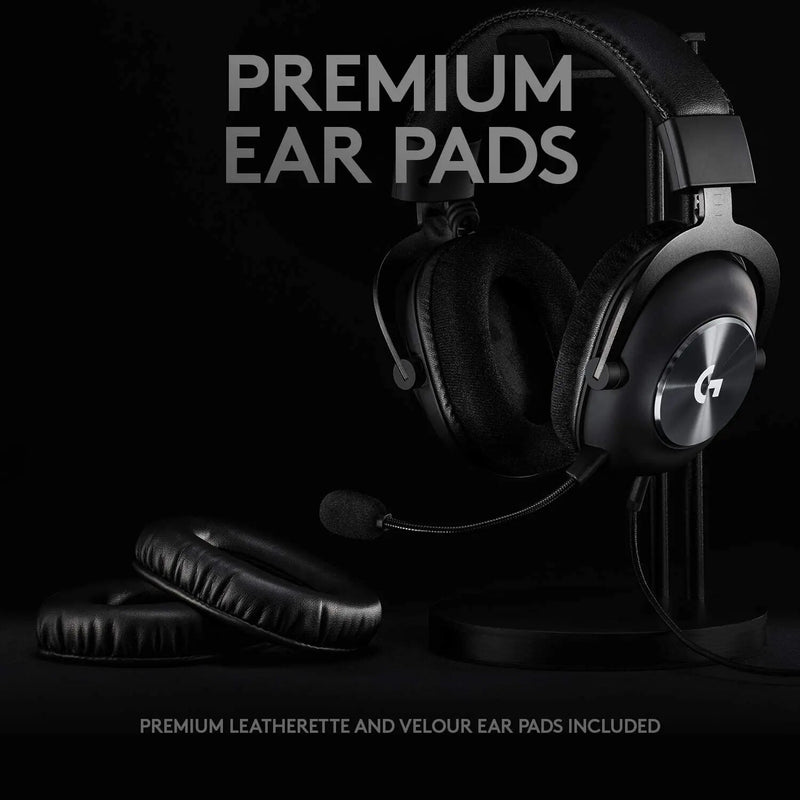 Logitech G PRO X Wire Gaming Headset Com Microfone Jogo Profissional Ruído Redução Gamer Haedphones Para Pc Laptop