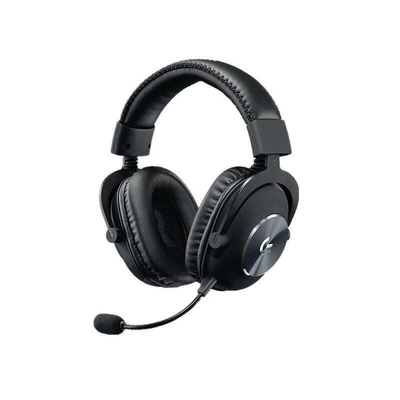 Logitech G PRO X Wire Gaming Headset Com Microfone Jogo Profissional Ruído Redução Gamer Haedphones Para Pc Laptop