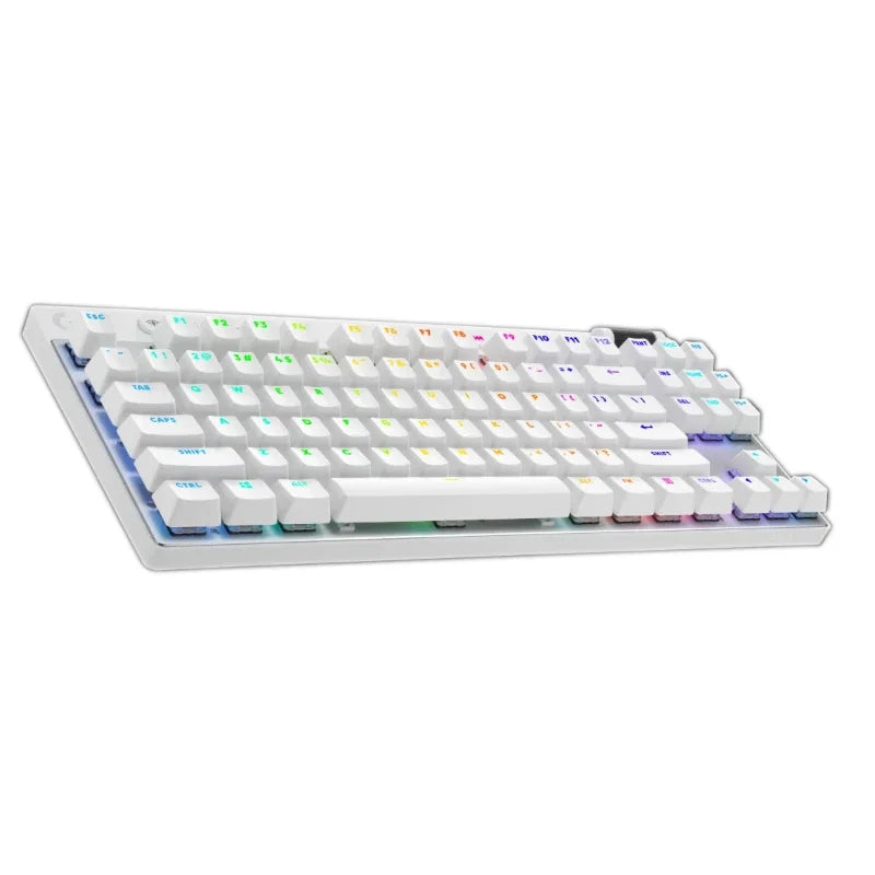 Logitech G Pro X TKL Teclado Mecânico para Jogos Sem Fio, Bluetooth, Modo Triplo, Teclado para Jogos Gpx, Iluminação RGB, 87 Chaves