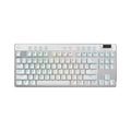 Logitech G Pro X TKL Teclado Mecânico para Jogos Sem Fio, Bluetooth, Modo Triplo, Teclado para Jogos Gpx, Iluminação RGB, 87 Chaves