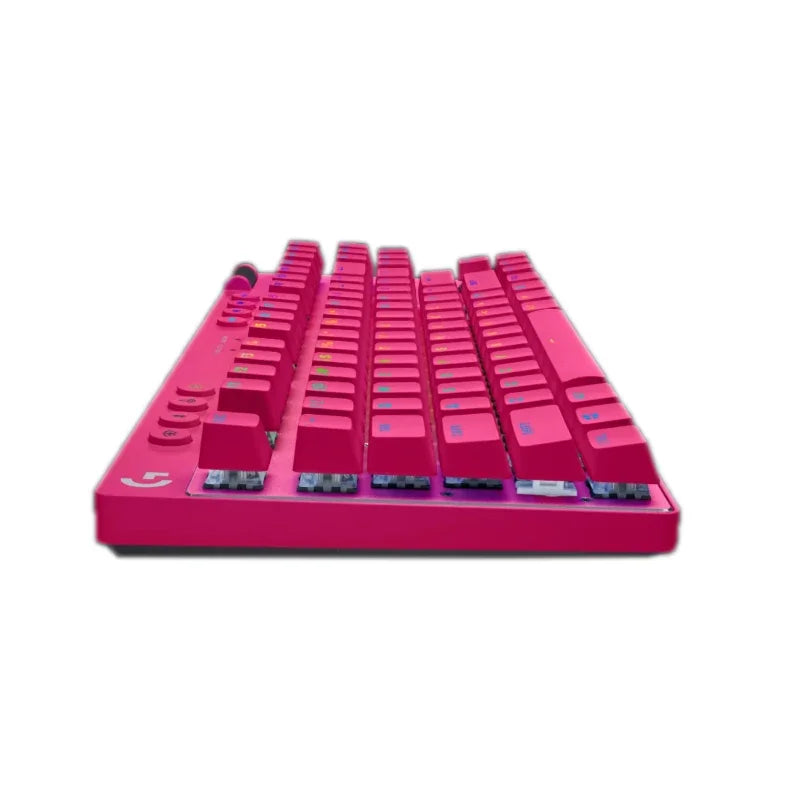 Logitech G Pro X TKL Teclado Mecânico para Jogos Sem Fio, Bluetooth, Modo Triplo, Teclado para Jogos Gpx, Iluminação RGB, 87 Chaves