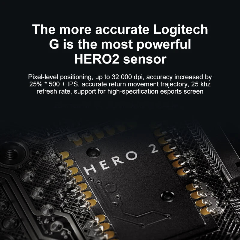 Logitech-Pro X Superlight 2 GPW3 Mouse sem fio, Gaming Mouse, Atualização de segunda geração, Sensor Hero2