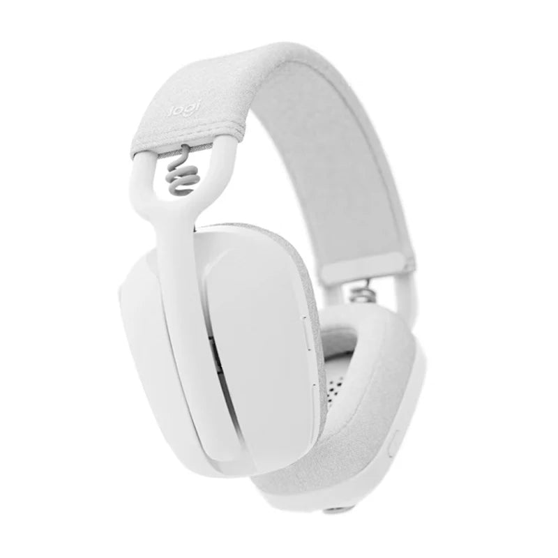 Logitech Zone Vibe 100 Lightweight Wireless Headphones com microfone, cancelamento de ruído, multiponto avançado, Bluetooth, Gaming Hedest