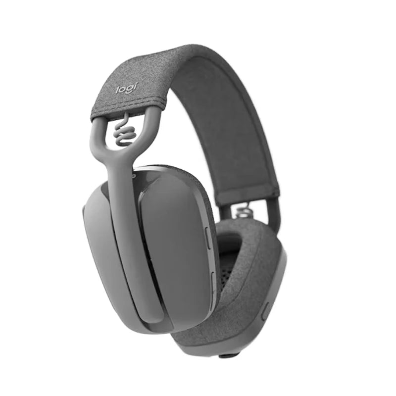Logitech Zone Vibe 100 Lightweight Wireless Headphones com microfone, cancelamento de ruído, multiponto avançado, Bluetooth, Gaming Hedest