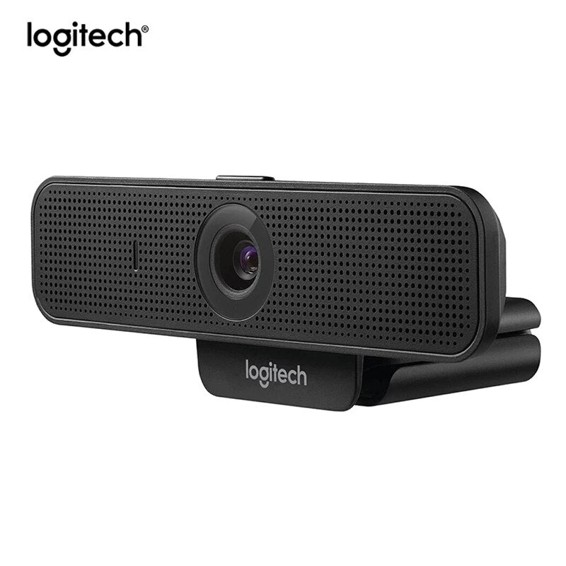Logitech c925e 1080p webcam autofoco usb cam com vídeo hd e microfones estéreo embutido profissional grande angular cam