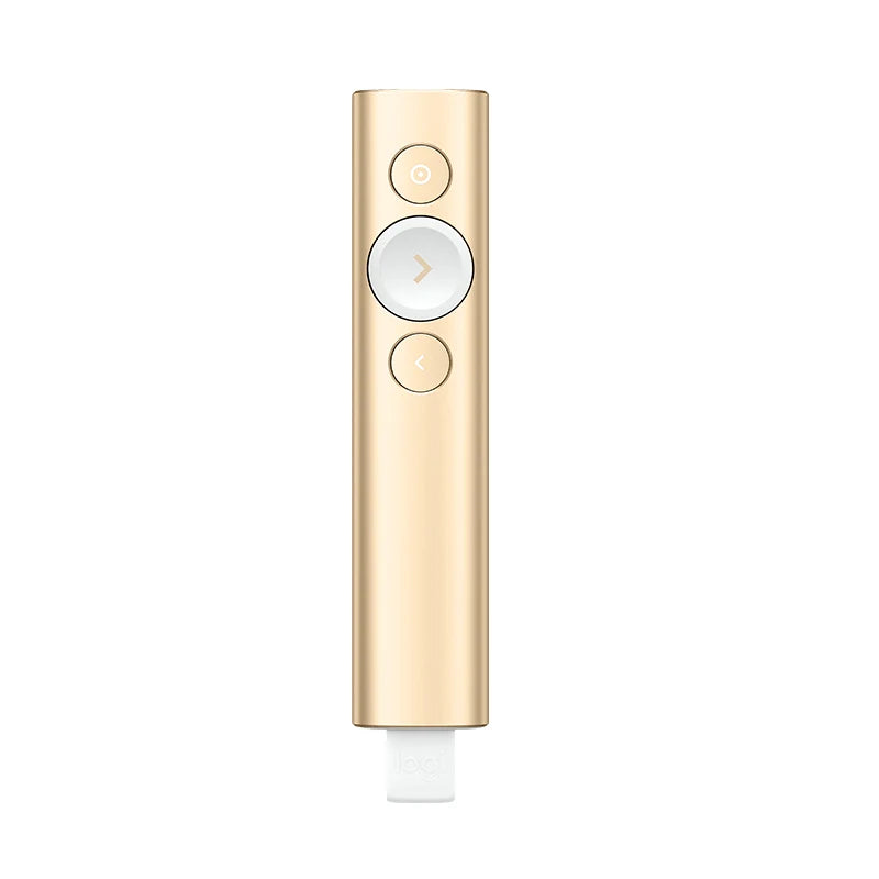 Logitech-controle remoto sem fio para apresentador, controle remoto, digital, com usb, bluetooth, conexão dupla