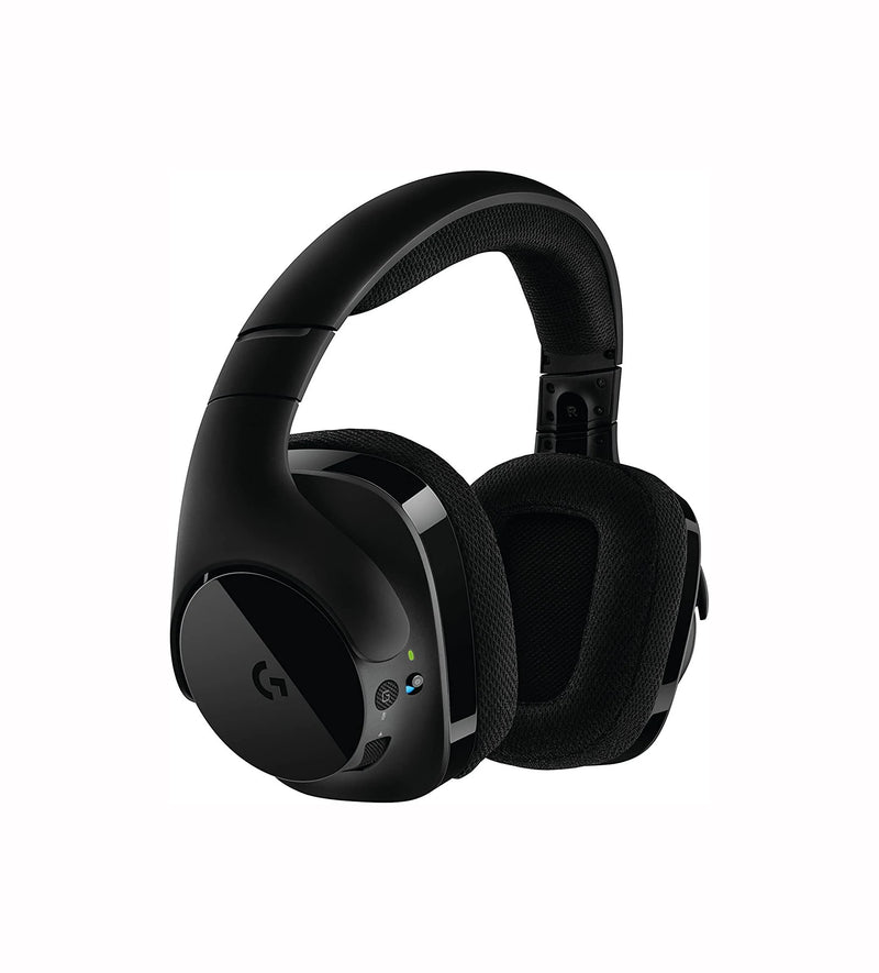 Logitech (g) g533 fones de ouvido 7.1 jogo som surround sem fio fone microfone competição computador fone de ouvido
