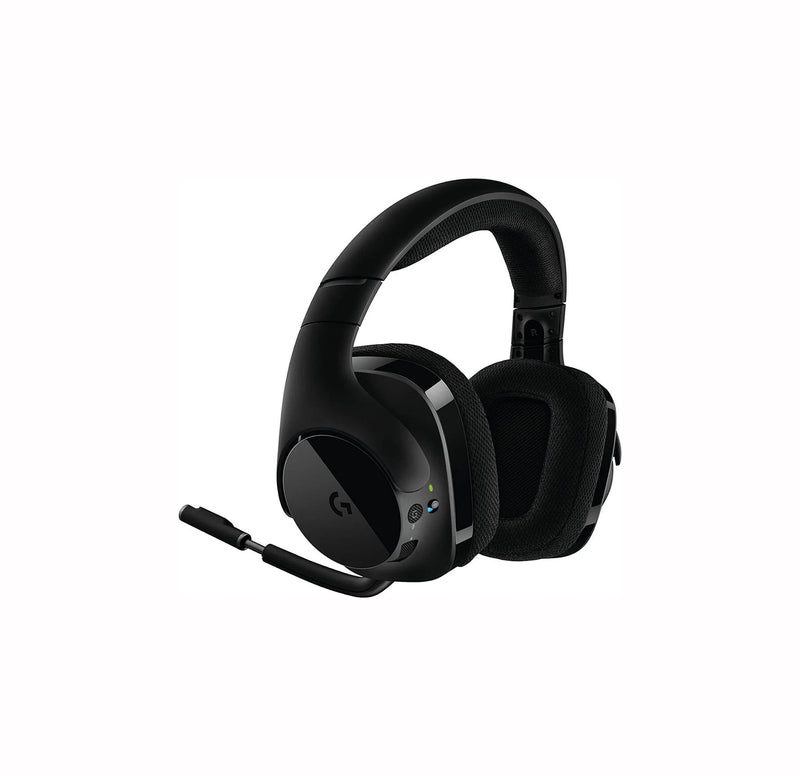 Logitech (g) g533 fones de ouvido 7.1 jogo som surround sem fio fone microfone competição computador fone de ouvido