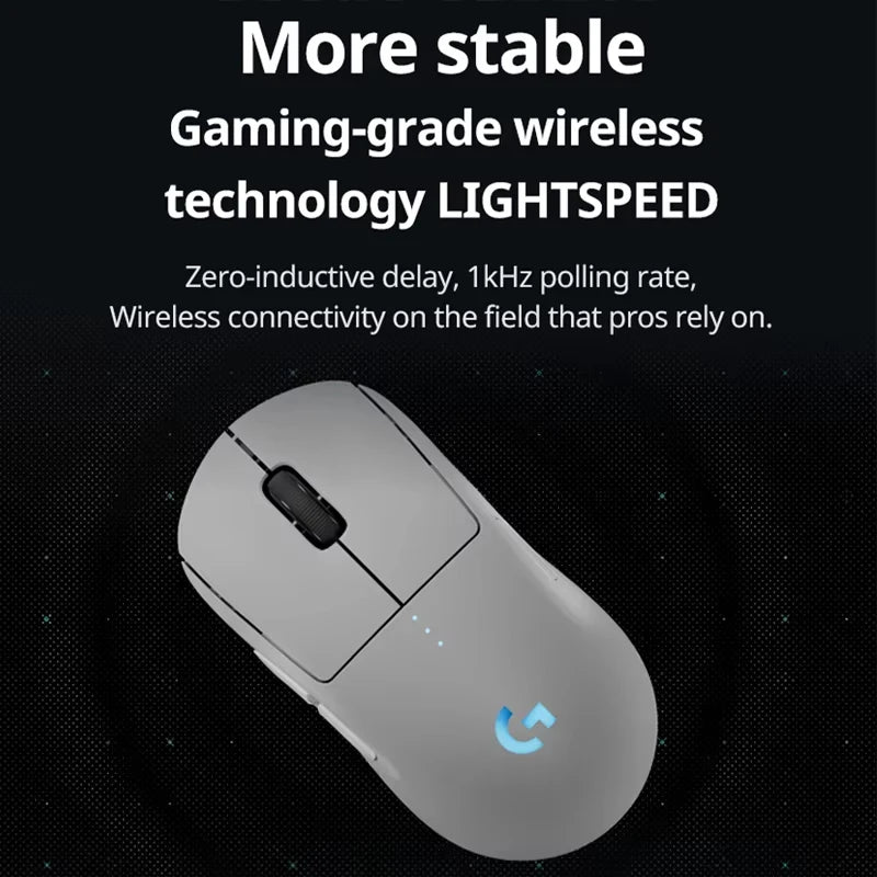 Logitech g pro 2 lightspeed mouse para jogos sem fio pc gamer mouse bluetooth gpw 4 novo original