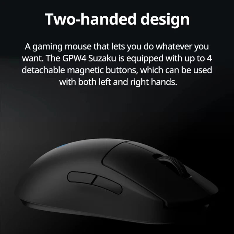Logitech g pro 2 lightspeed mouse para jogos sem fio pc gamer mouse bluetooth gpw 4 novo original