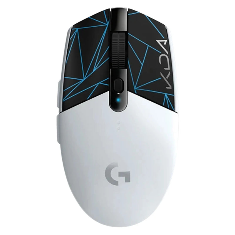 Logitech-g304/g305 kda mouse para jogos sem fio, 12000dpi, sensor hero, rgb, usb, botão mecânico, para computador