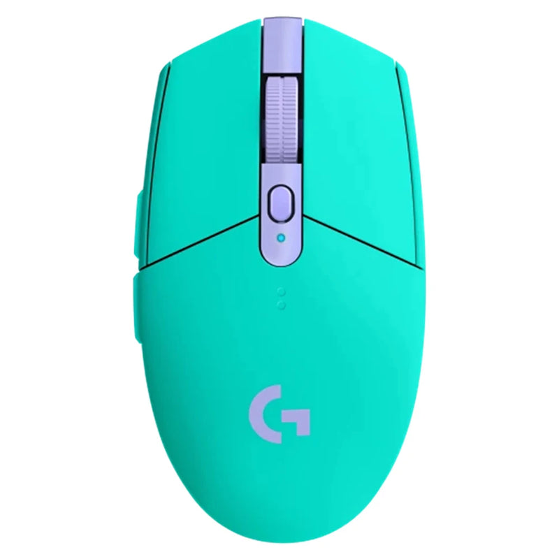 Logitech-g304/g305 kda mouse para jogos sem fio, 12000dpi, sensor hero, rgb, usb, botão mecânico, para computador