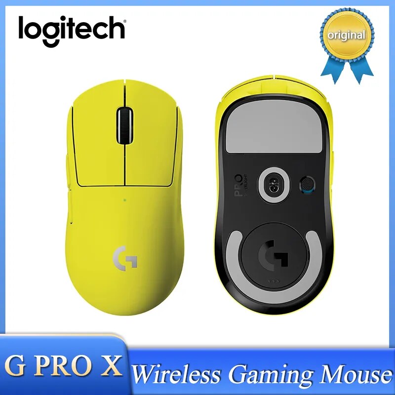 Logitech-hero g pro x 25k mouse sem fio para jogos, acessórios mecânicos para jogos, sensor 16k dpi, cor rosa