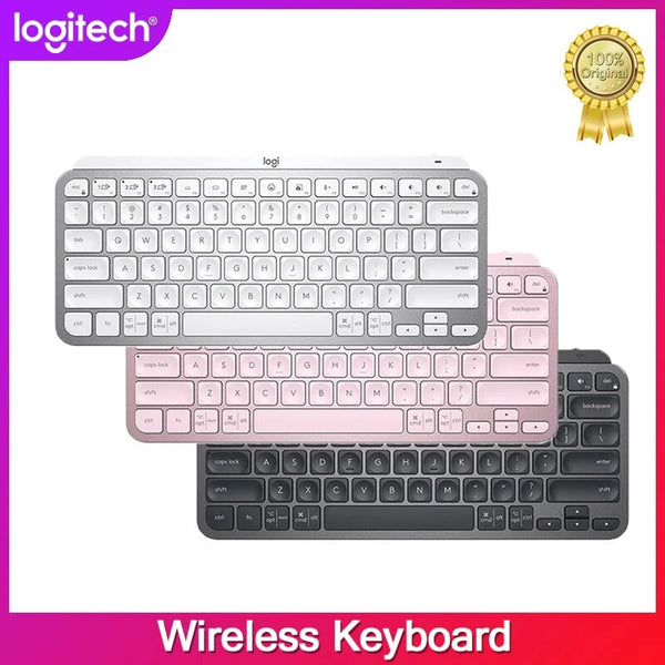 Logitech mx chaves mini teclado bluetooth à prova dwireless água sem fio carga cross-screen escritório fino upscale teclados sem numérico
