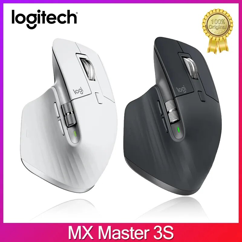 Logitech mx master 3s 3 mouse em qualquer lugar 2s mouse sem fio bluetooth mouse de escritório com receptor sem fio 2.4g mx master 2s atualização