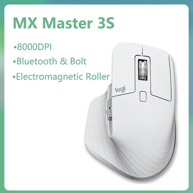 Logitech mx master 3s 3 mouse em qualquer lugar 2s mouse sem fio bluetooth mouse de escritório com receptor sem fio 2.4g mx master 2s atualização