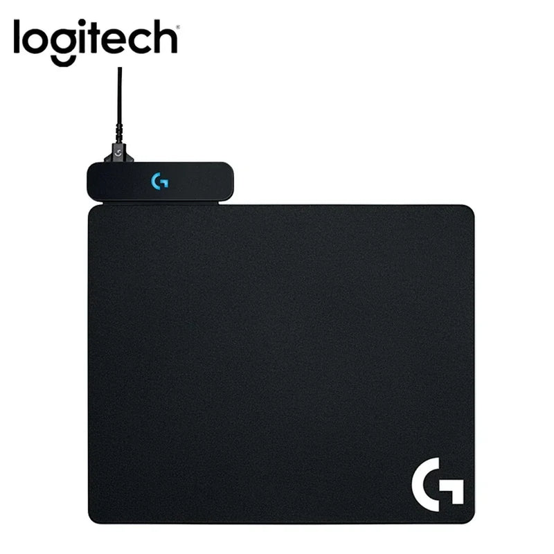LogitechG-PowerPlay Mouse Pad de carregamento sem fio, preto, compatível com G Pro, G903, G703, G502, Lightspeed Gaming Mice