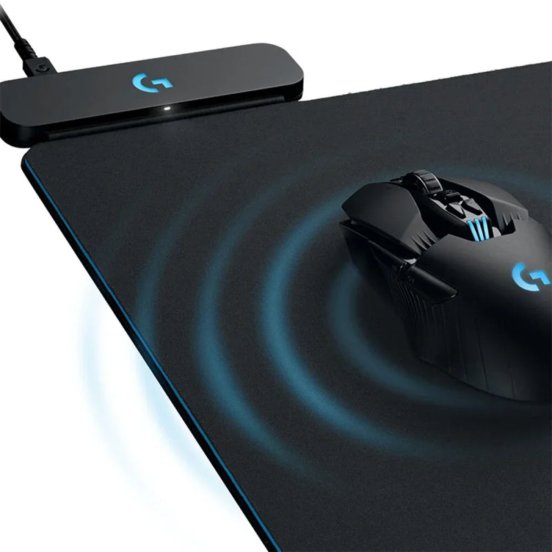 LogitechG-PowerPlay Mouse Pad de carregamento sem fio, preto, compatível com G Pro, G903, G703, G502, Lightspeed Gaming Mice