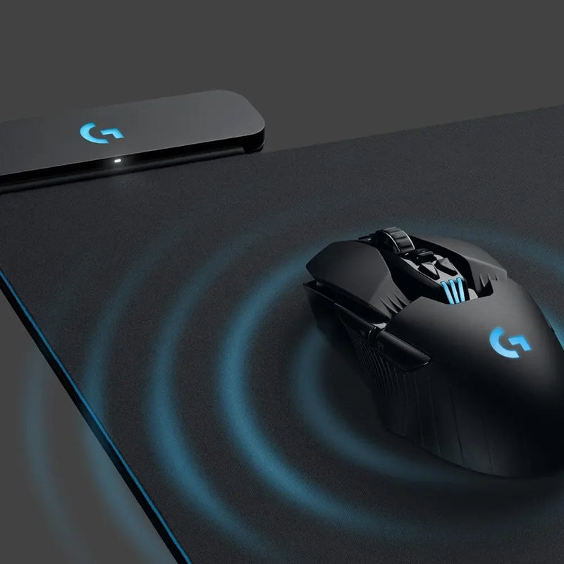 LogitechG-PowerPlay Mouse Pad de carregamento sem fio, preto, compatível com G Pro, G903, G703, G502, Lightspeed Gaming Mice