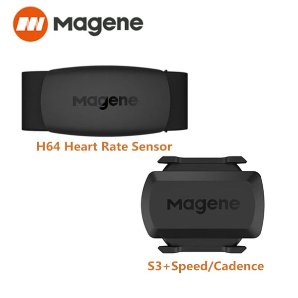 Magene novo modelo h64 bluetooth4.0 formiga + freqüência cardíaca s3 sensor de cadência para garmin bryton igpsport computador correndo bicicleta monitor