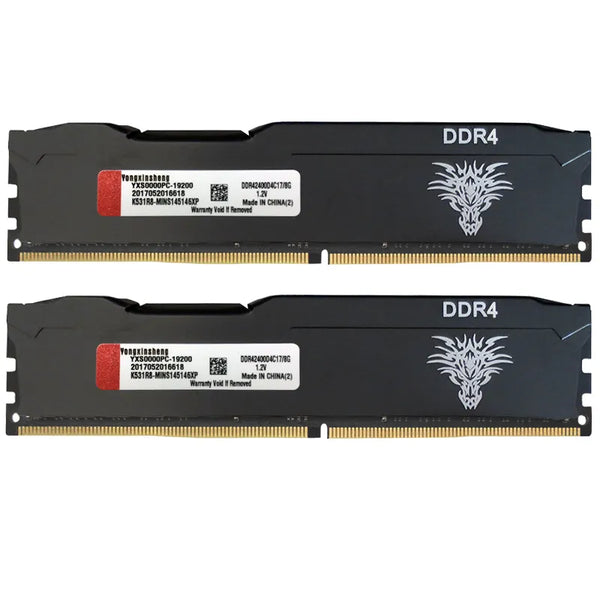 Memória do Desktop do jogo Ram, Não-ECC, LPX, DDR3, DDR4, 4GB, 8GB, 16GB, 1600, 1866, 2400, 2666MHz, 3200MHz, PC3-12800, PC4-21300, PC4-25600, DIMM