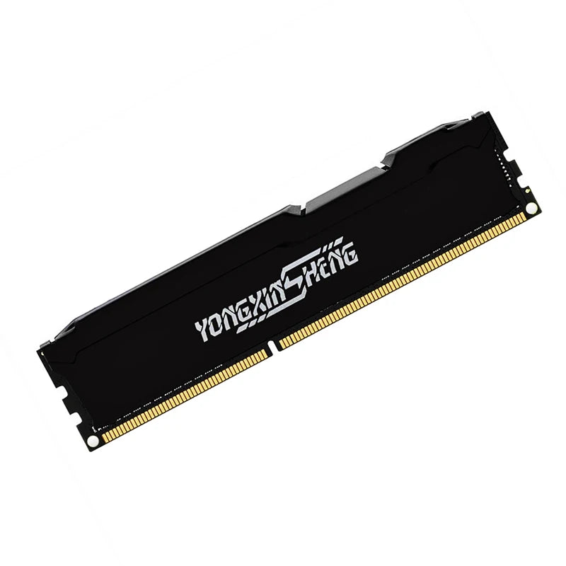 Memória do Desktop do jogo Ram, Não-ECC, LPX, DDR3, DDR4, 4GB, 8GB, 16GB, 1600, 1866, 2400, 2666MHz, 3200MHz, PC3-12800, PC4-21300, PC4-25600, DIMM