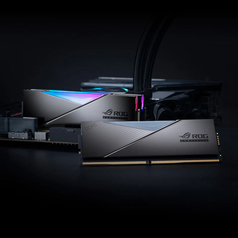 Memória ram original adata xpg ddr5, 2 peças rgb 6000mt/s 6600mt/s 16gb lancer rog certificado intel xmp 3.0 memoria flash para dektop