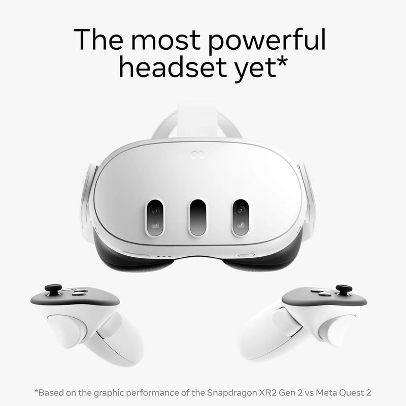 Meta Quest 3-óculos de realidade mista, avanço, desempenho poderoso, presente de férias, vida requintada, novo estilo, 128GB, 2024