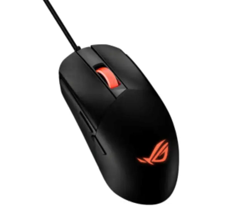 Micro Mouse com Fio ROG-Strix Impact III, Leve, RGB, 12000DPI, Sensor Qptical, Switches, Design Durável para Jogabilidade FPS