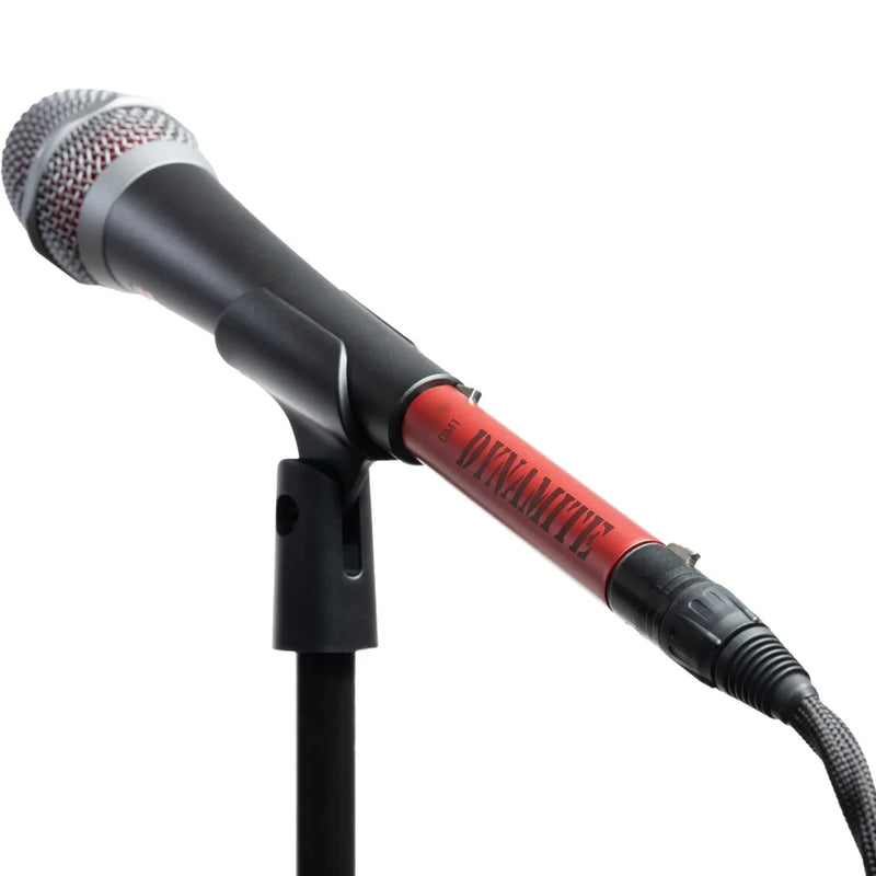 Microfone portátil pré-amplificador para SM7B BETA58 Livestream, DM1 Dynamic, Wired microfone amplificador, ganho profissional Volume, 28dB