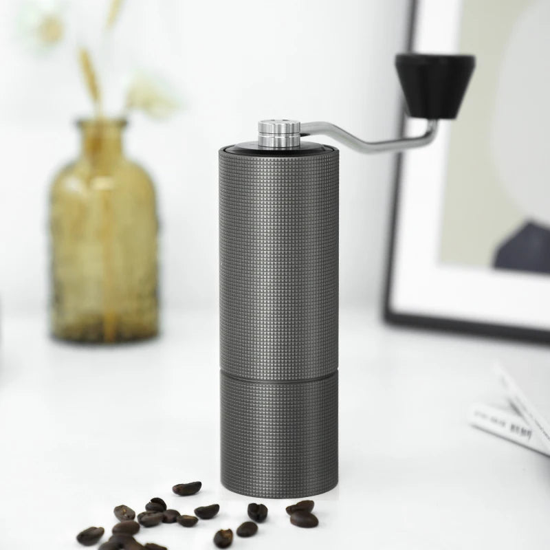 Moedor de café portátil Timemore, Castanha C2, Moedor manual, Moinho com posicionamento duplo rolamento