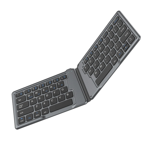 Moko-teclado dobrável universal, ultra-fino, portátil, sem fio, para ipad, iphone, ios, android e windows