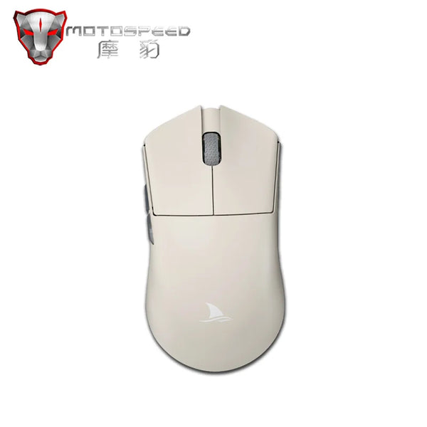 Motospeed Darmoshark M3 bluetooth 2.4g sem fio com fio três modos mouse para jogos esports óptico pam3395 computador escritório mouse 26000dpi 7 botões suporte para drivers de macro para laptop pc