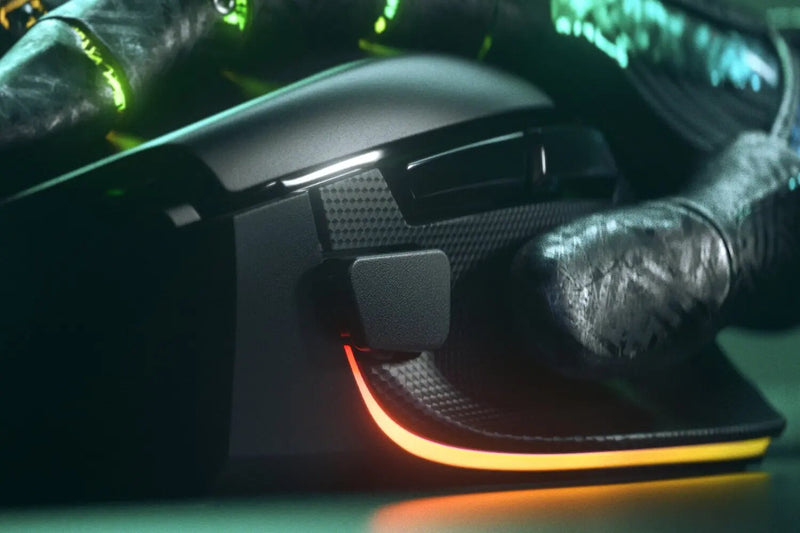 Mouse para jogos personalizável Razer Basilisk V3, botões macro, 11 zonas de iluminação Chroma RGB, 26000 DPI, 10 + 1