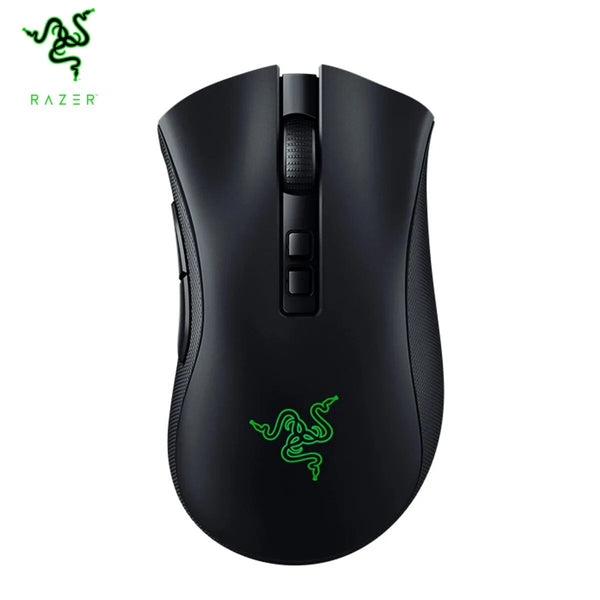 Mouse para jogos sem fio Razer-deathadder v2 pro, 20k dpi, sensor óptico, iluminação rgb, 8 botões programáveis, original