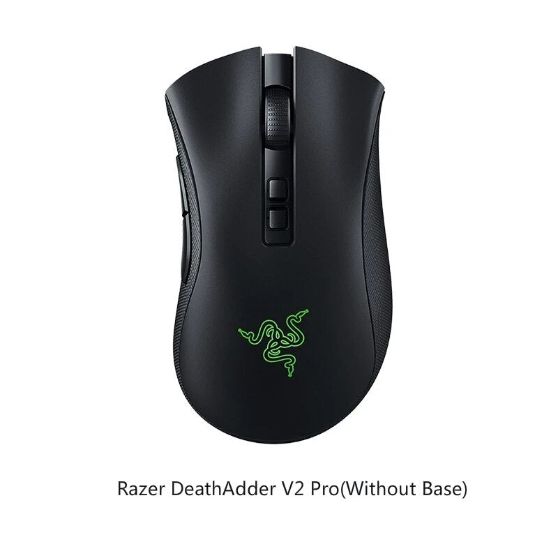 Mouse para jogos sem fio Razer-deathadder v2 pro, 20k dpi, sensor óptico, iluminação rgb, 8 botões programáveis, original