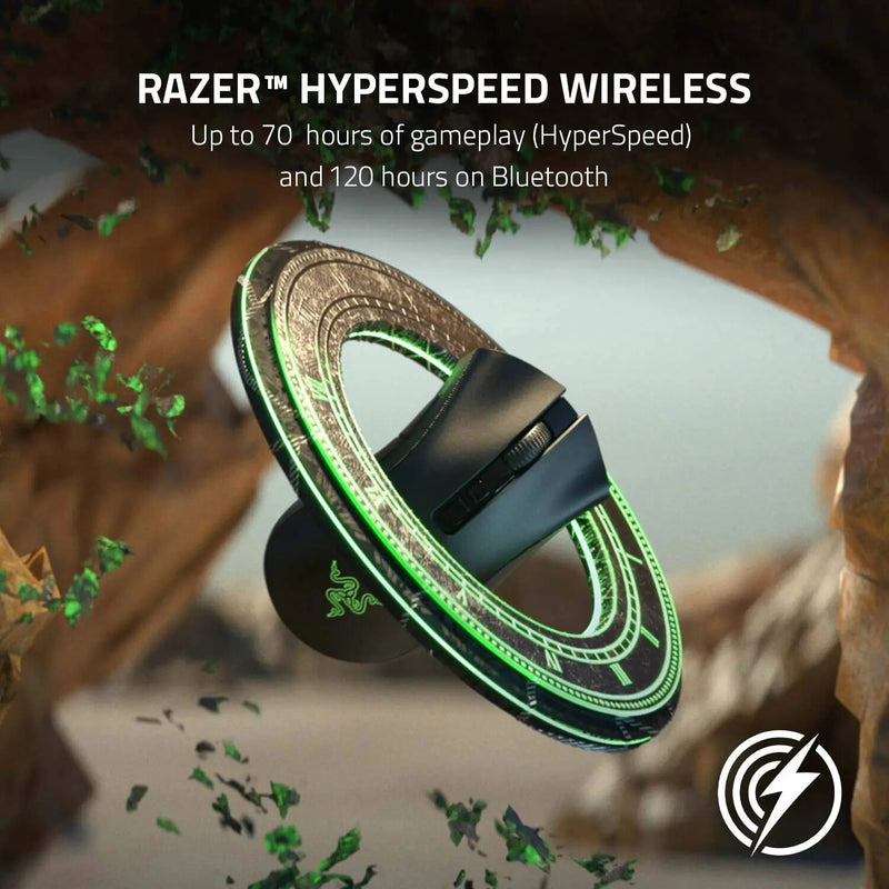 Mouse para jogos sem fio Razer-deathadder v2 pro, 20k dpi, sensor óptico, iluminação rgb, 8 botões programáveis, original