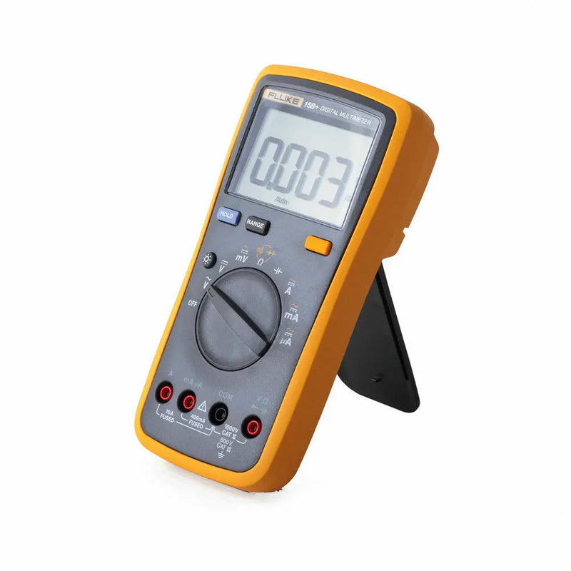 Multímetro Automático de Alcance Digital Fluke, Fluke 15B + Original, Testador de Tensão AC e Corrente DMM, Diodo DC R C