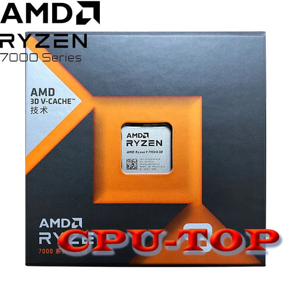 NOVA CAIXA AMD Ryzen 9 7950X3D CAIXA R9 7950X3D 4.2 GHz 16-Core 32-Thread Processador CPU 5NM 128M 100-100000908 Soquete AM5 Sem ventilador