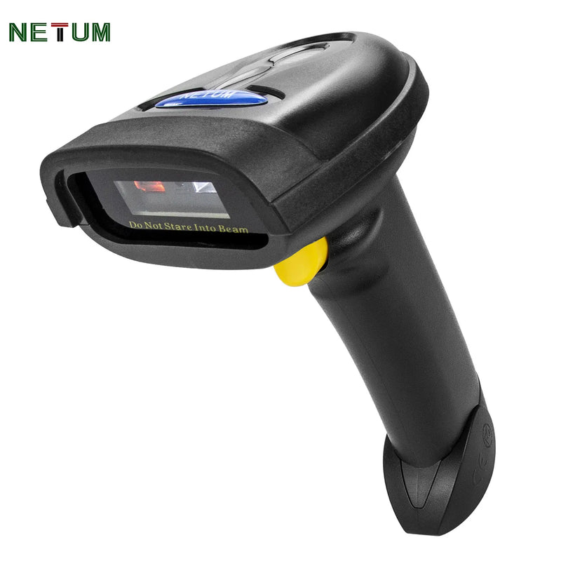 Netum-Barcode Scanner sem fio para pagamento móvel, 2D Bar Code Reader, Bluetooth, QR NT-1228BL, 2D