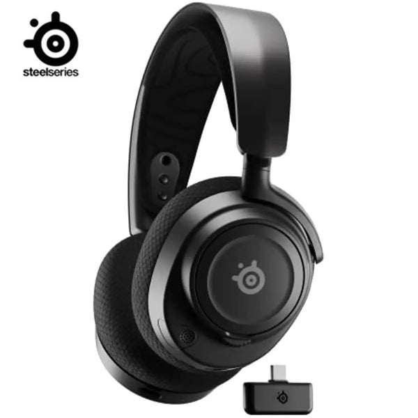 Nova steelseries arctis nova 7 sem fio multi-plataforma jogos fone de ouvido 2.4ghz & bluetooth fone de ouvido para-pc, ps, interruptor, móvel