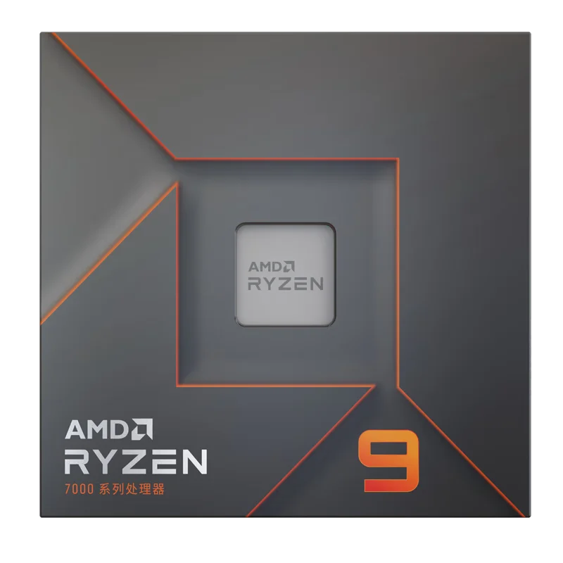 Novo AMD Ryzen RYZEN™9 Processador para jogos 7900X3D, CPU de 12 núcleos e 24 thread, 5NM, soquete 120W, AM5